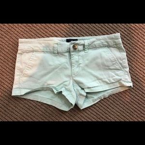 Mint shorts